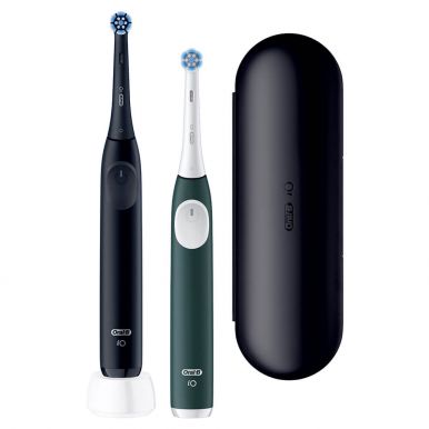Набор эл. зубных щеток Oral-B iO Series 2 DUO Night Black + Forest Green iOS2d.2DC9.K