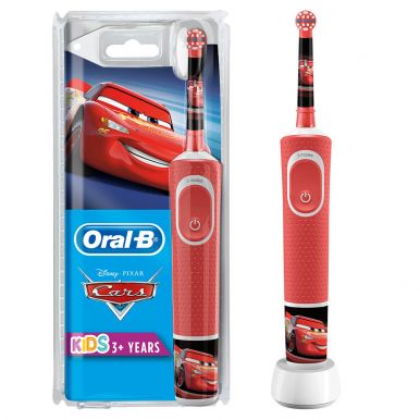 Электрическая зубная щетка Braun Oral-B Kids Cars D100.413.2K