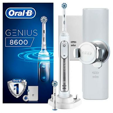Электрическая зубная щетка Braun Oral-B Genius 8600 White (D701.524.5)