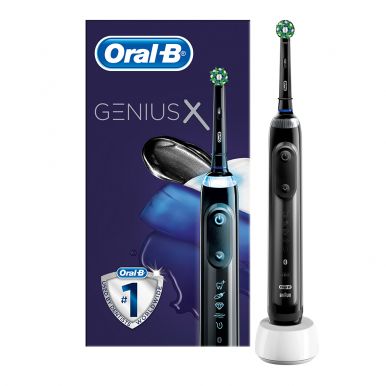 Электрическая зубная щетка Braun Oral-B Genius X Midnight Black (D706.513.6)