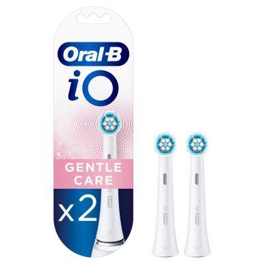 Набор зубных насадок Braun Oral-B iO Gentle Care RB White (2 шт.)