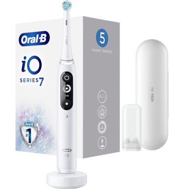 Електрична зубна щітка Braun Oral-B iO Series 7 iOM7.1A1.1BD White Alabaster