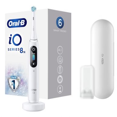 Електрична зубна щітка Braun Oral-B iO Series 8 iOM8.1A1.1BD White Alabaster