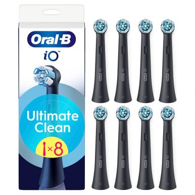Набор зубных насадок Oral-B iO Ultimate Clean RB CBF-8 Black (8 шт.)