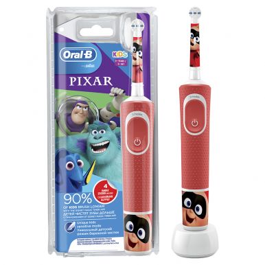 Електрична зубна щітка Braun Oral-B Kids Pixar D100.413.2K