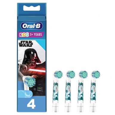 Набор зубных насадок Braun Oral-B Kids Star Wars EB 10 Extra Soft (4 шт.)