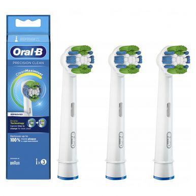 Набор зубных насадок Braun Oral-B Precision Clean EB 20 RB Clean Maximiser (3 шт.)