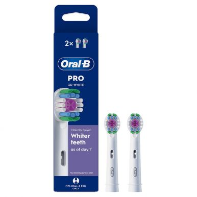 Набір зубних насадок Oral-B Pro 3D White EB 18 RX (2 шт.)
