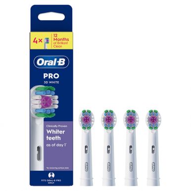  Oral-B Pro 3D White EB 18 RX (4 шт.)