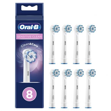 Набір зубних насадок Braun Oral-B Sensitive Clean EB 60 (8 шт.)