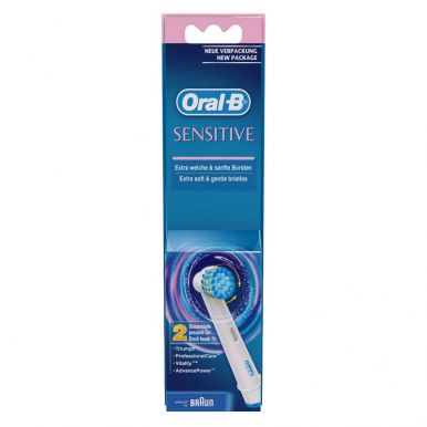 Набор зубных насадок Braun Oral-B Sensitive EB 17s (2)