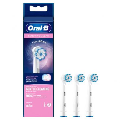 Набор зубных насадок Braun Oral-B Sensitive Clean EB 60 (3 шт.)