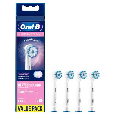 Набор зубных насадок Braun Oral-B Sensitive Clean EB 60 (4 шт.)