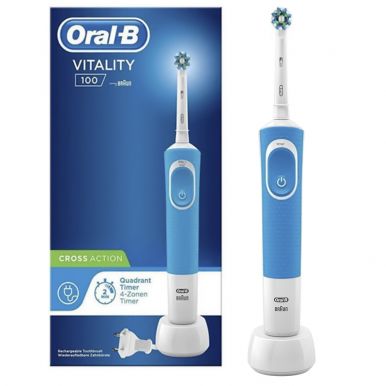 Электрическая зубная щетка Braun Oral-B Vitality D100 PRO Cross Action