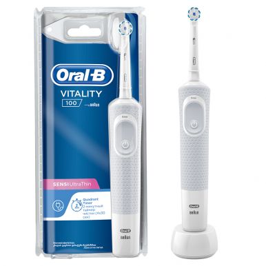 Электрическая зубная щетка Braun Oral-B Vitality D100 PRO Sensi UltraThin