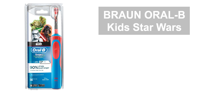 Огляд дитячої зубної щітки Braun Oral-B Kids Star Wars D 12.513K
