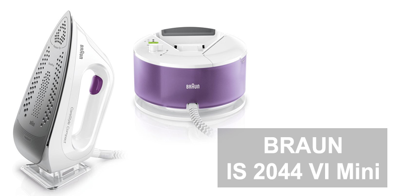 Огляд прасувальної системи Braun IS 2044 VI Mini