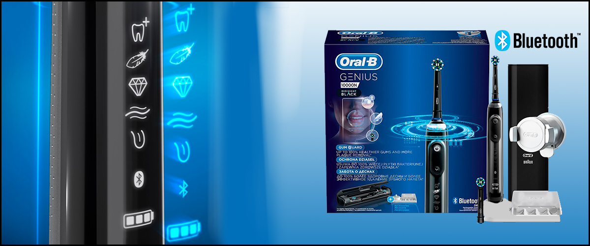 Обзор зубной щетки Braun Oral-B Genius 10000N Midnight Black (D701.525.6XC)