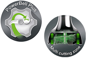 Технологии Active Blade и Power Bell Pluse